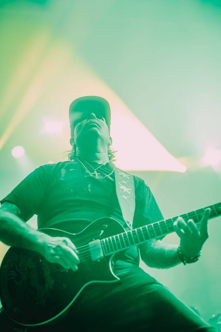 Lamb of God performing live at AEC Theatre in Adelaide